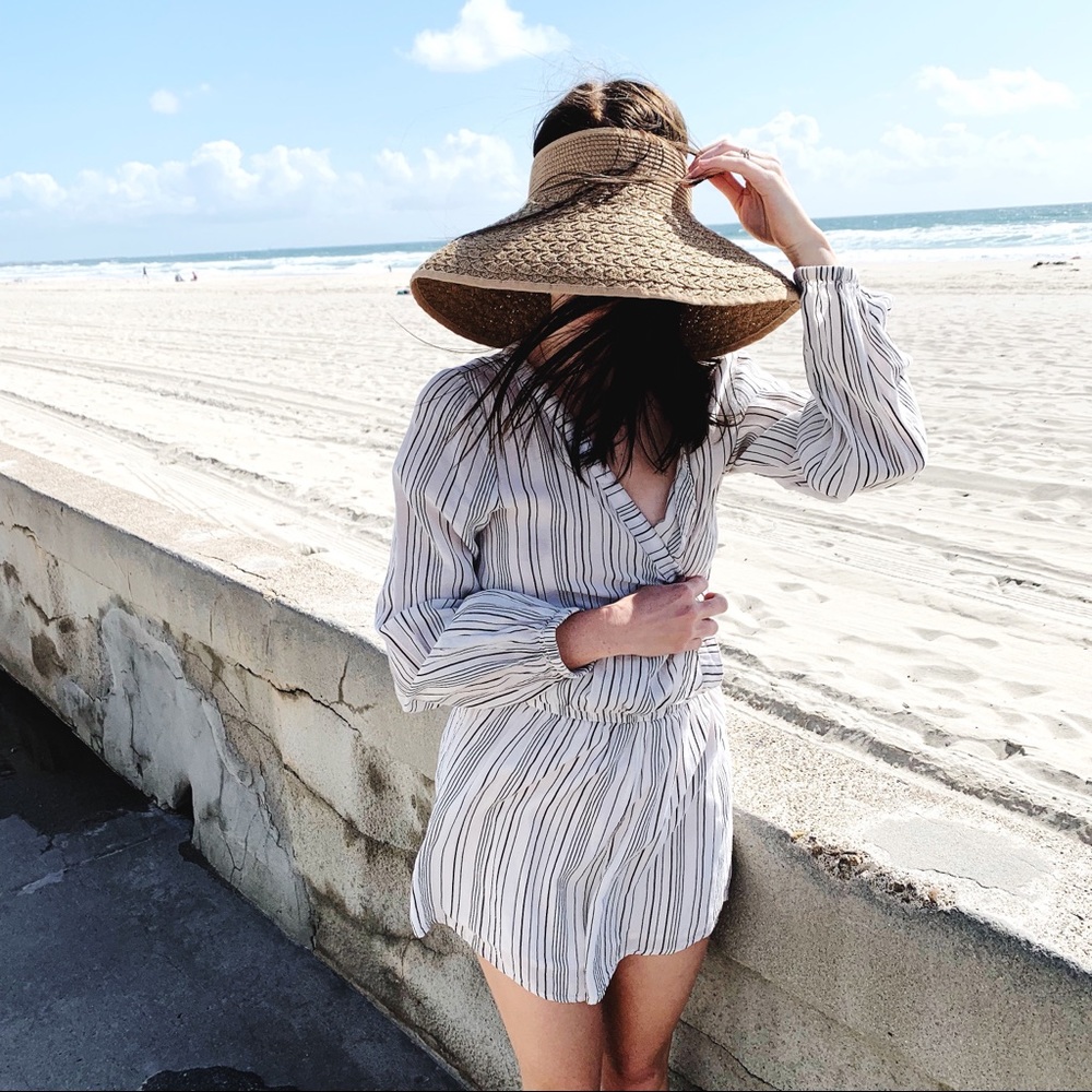 Billabong Striped Romper